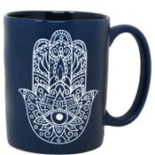 Wholesale - 18oz HAMSA DIMPLE MUG, UPC: 840104904060
